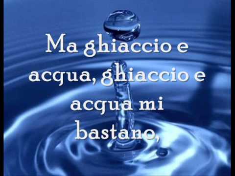 Acqua e ghiaccio - Emma Testo della canzone