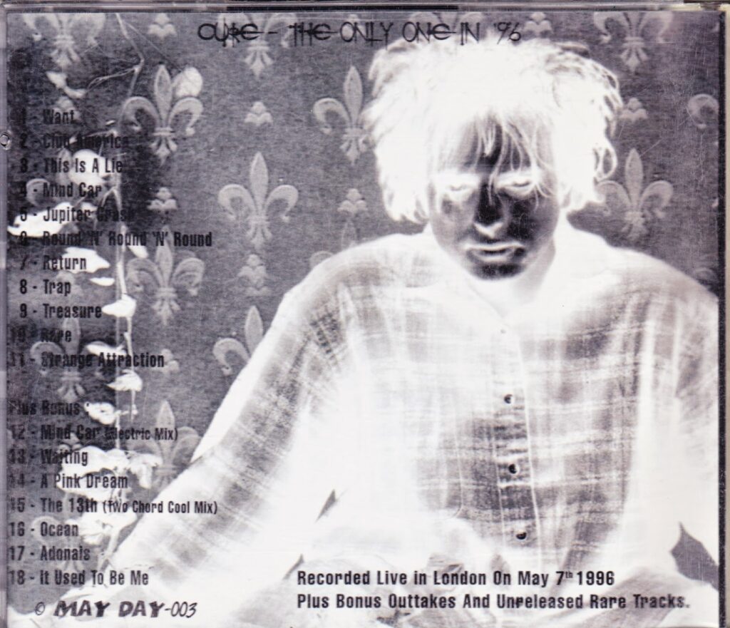 The Only One The Cure Testo della canzone